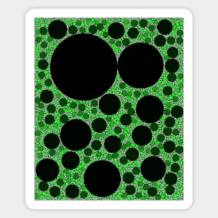 Random Tiling Green Sticker